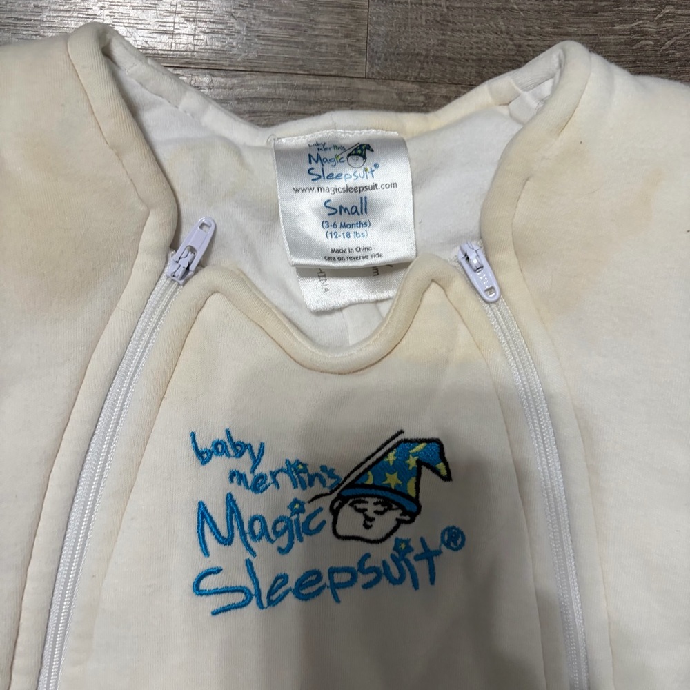 Magic Sleepsuit Cream Baby Sleep Sack